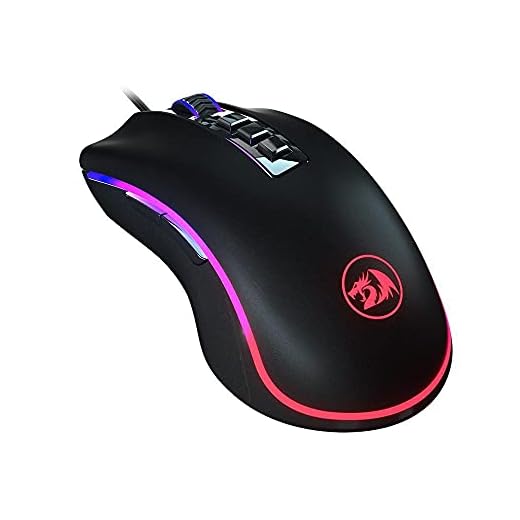 MOUSE GAMER REDRAGON KING COBRA PRETO - M711-FPS-1