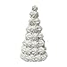 Coccole di Casa Albero Luminoso Bianco con Glitter 13.8X13.5X25.6 Cm