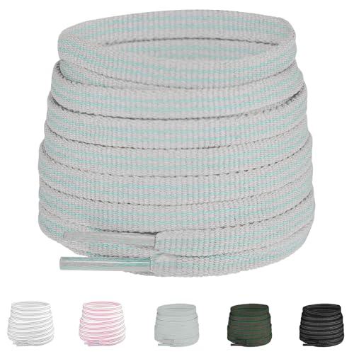 UamGlsob 6mm �|���G�X�e���C�Ђ� Brooks Ghost�A�A�h���i����GTS�A�O���Z����&���[���`�p�A�t���b�g�X�g���C�v�����j���O���[�X�A�ق�h�~�B, �O���[+�u���[�X�|�b�g�B, 47''/120cm