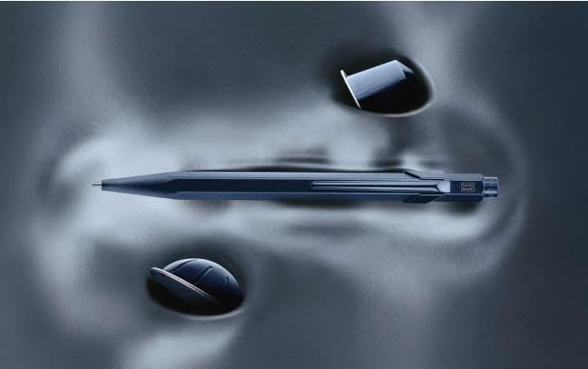 Caran d’Ache + Nespresso - Ballpoint Pen Edition 6 ' The marriage of Swiss design and recycling, Midnight Blue - Image 2