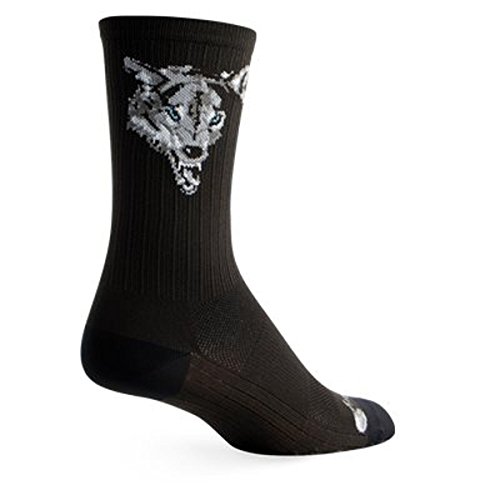 SockGuy, Adults' SGX Socks - Large/X-Large, Wolf