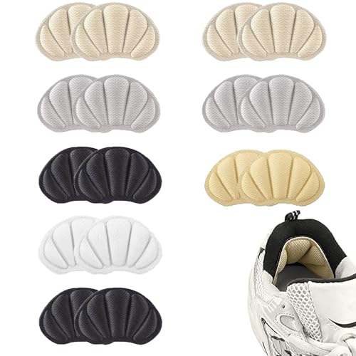 8 Pares,Taloneras Para Zapatos,Almohadilla Para El Talón,Almohadillas Para Talones Reducir Talla Zapato,Para La Parte Posterior Del Talón, Prevenir Fricción, Para Tacones Altos, Zapatos Casuales