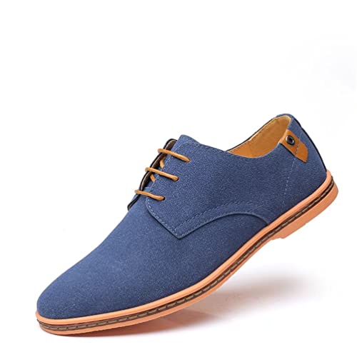 Chaussures de Ville Homme Cuir Suede Classic Business Oxford Basses Chaussures à Lacets...