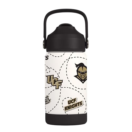 Image of Logo Brands NCAA Mascot Stainless-Steel Kids Bottle -Soft Silicone Mouthpiece, Easy To Carry, Kid-Friendly Design- Great For School & On-The-Go