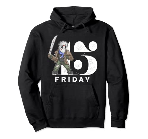 Desafortunado viernes 13 viernes divertido Slasher Bad Luck Day Gift Sudadera con Capucha