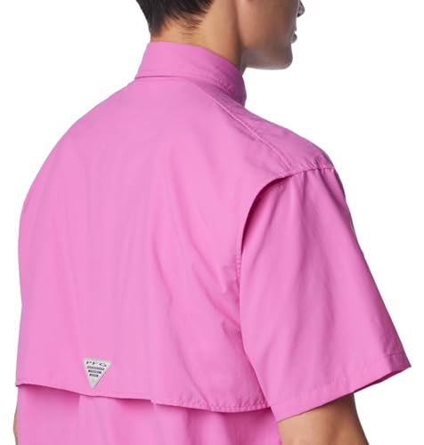 Image of Columbia Men Omni-Shade Bahama II Hiking and Trekking Short Sleeve Shirt
