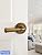 MRML Passage Door Handle Antique Brass Vintage Door Lever, Interior Hall Closet Kitchen Pantry Retro DoorHandle, Aluminium Alloy Handle Lever, 1 Pack