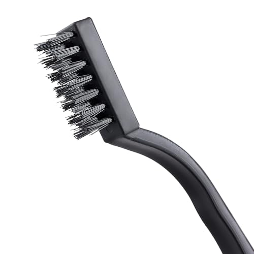 Image of HOZEON 70 PCS Small Wire Brushes, Nylon Cleaning Brushes, Wire Bristle Brush, Wire Brush Scratch Brush for Cleaning Rust, Welding Slag and Paint Stripping, 7 Inch
