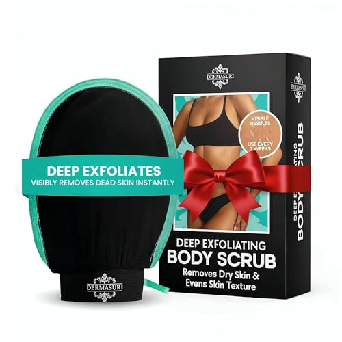 Dermasuri - Deep Exfoliating Glove - Polishing Mitt Body Scrubber