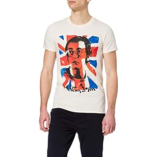 ERROR:#N/A Union Jack T-Shirt Homme (Lot de 1) - Les Beatles, Paul McCartney, John Lennon, RIngo Starr, George Harrison