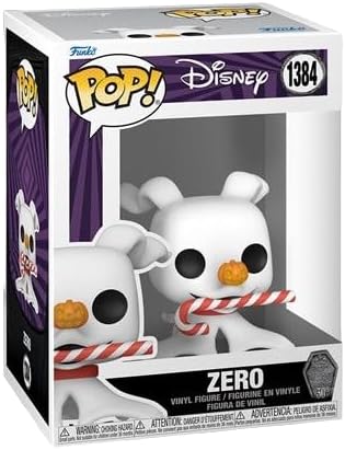 Miniatura 3 de Funko Pop! Disney The Nightmare Before Christmas 30 Aniversario  Zero incluido con un protector de ático de Byron