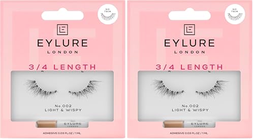 Image of Eylure 3/4 Length No. 002 False Lashes (Pack of 2)