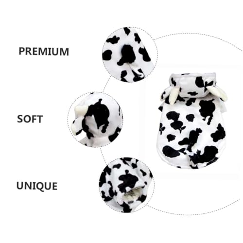 Disfraz para perro modelo vaca tamaño L miniatura 6
