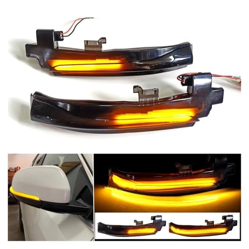 Intermitentes LED dinámicos para espejo de Volvo V40 V60 S60 y S80 4