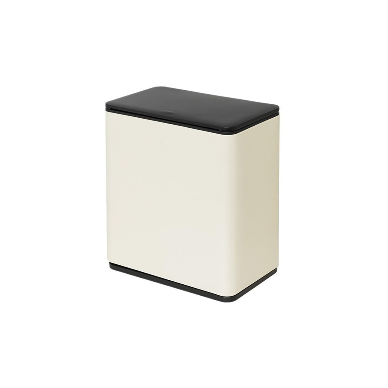 Z4T8M2K6G5 Waste Bin Chinese-style Trash Can Bedroom, Minimalist Garbage for Toilet Kitchen Office Trash Can(White)