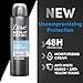 Dove Men + Care Antiperspirant Deodorant Spray, 6 Pack, 48H Protection, Long-Lasting Clean Comfort Scent, Soothes & Moisturises Skin, 5 oz. Each