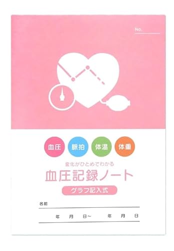 �����L�^�m�[�g(A5�s���N) ���Ɩ�1��2��̋L�^(���� ���� �̉� �̏d) / 1�y�[�W�ň�T�ԕ����`�F�b�N / ���N �̒� �w���X�P�A �Ǘ� �蒠 ���{��