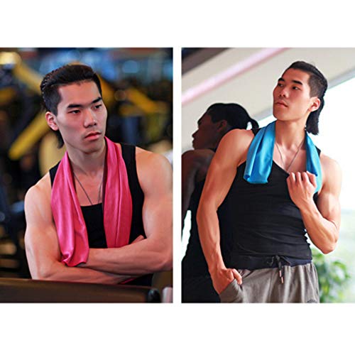 Toalha de resfriamento portátil BESPORTBLE, toalha de secagem rápida, respirável, faixa para pescoço