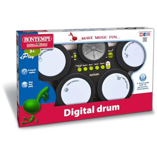 Percusión electrónica BeatLume Bontempi con luces interactivas para aprender ritmo 3