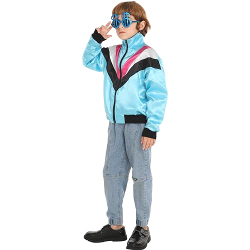 Disfraz Retro Hip Hop 80s para niños de 6-8 años miniatura 3