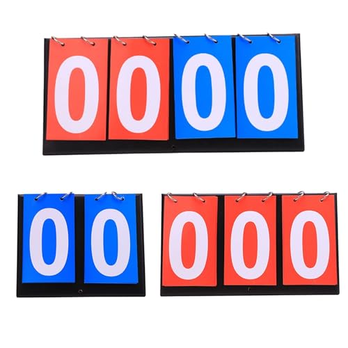 Marcador portátil de mesa con volteo 1 pieza 2/3/4 dígitos miniatura 3