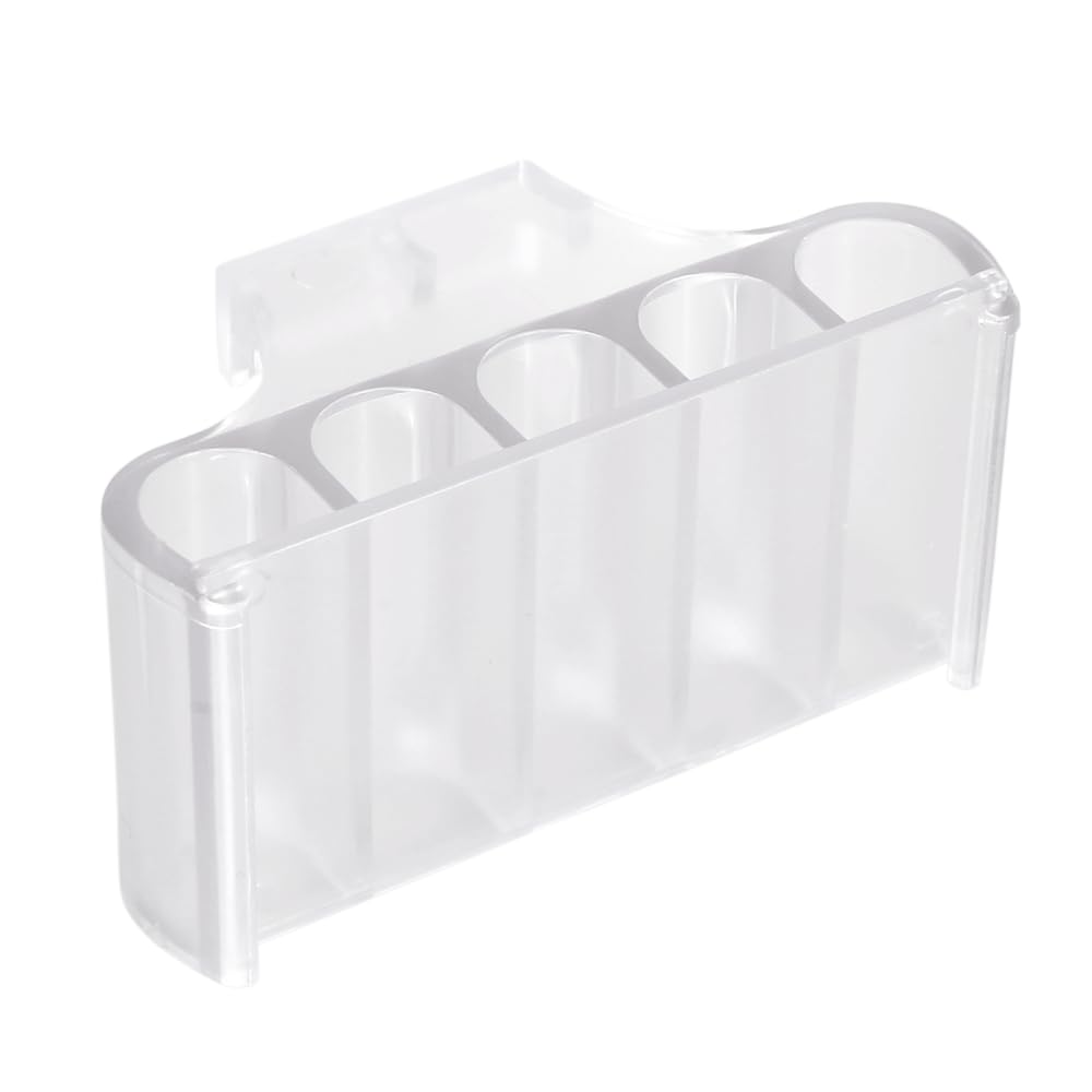 Bdkmms Short Hook Aquarium Plant Holder, 5 Holes Fish Tank Plant Basket With Hook Hanging Planter Cup For Aquaponic Cultivation, Aquarium Decorations