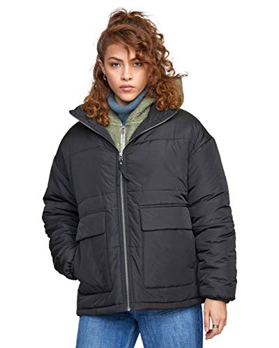 RVCA Women Mammoth Puffa Jacket Black Small