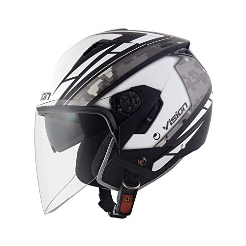 Amazon | [セプツー] バイクヘルメット ジェット VISION(ビジョン