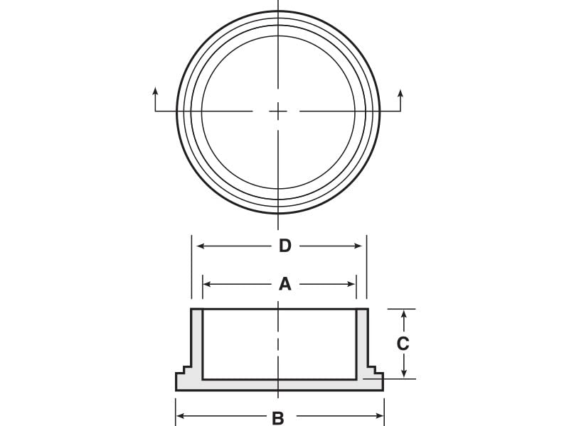 Image of Caplugs SEC-26 SEC Series - Static Dissipative Cap for Threaded Connectors, 20 Pack, Pink LD-PE, Nominal Thread Size 1-5 /8 inch, Positive ESD Protection, Electrical Connectors, Bayonet Type (99390168)