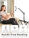 VOLTIFYMAX Kindle Holder with Remote Page Turner Reading in Bed, Tablet Stand Hands-Free Tablet Holder Arm, Compatible with Kindle Accessories, iPad, iPhone, eReaders Devices, Gifts for Readers