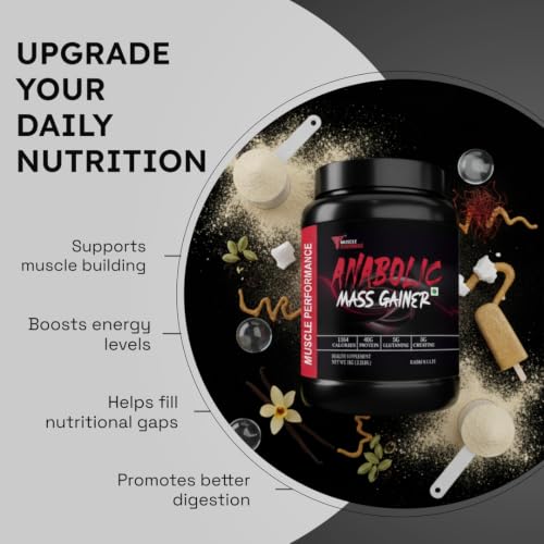 Image of Anabolic Mass Gainer 1kg Rabri Kulfi