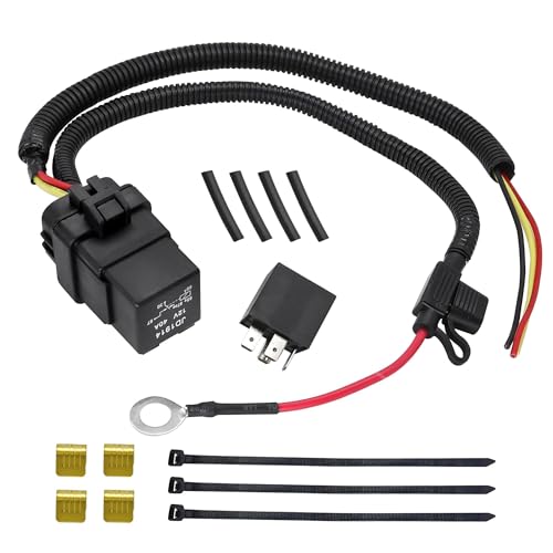 Safety Recall R09 / NHTSA 15V-115 Fuel Pump Relay - 2012-2013 Dodge Durango & Jeep Grand Cherokee 31 Fuel Pump Relay Wiring Kit Fit for Dodge Ram 1500 Durango Grand Caravan for Chrysler Town Country for Jeep Grand Cherokee Replace# CBWPR091AA 68269523AD CSZDV621AA CBP4P541AB 04727370AA 4727370AA