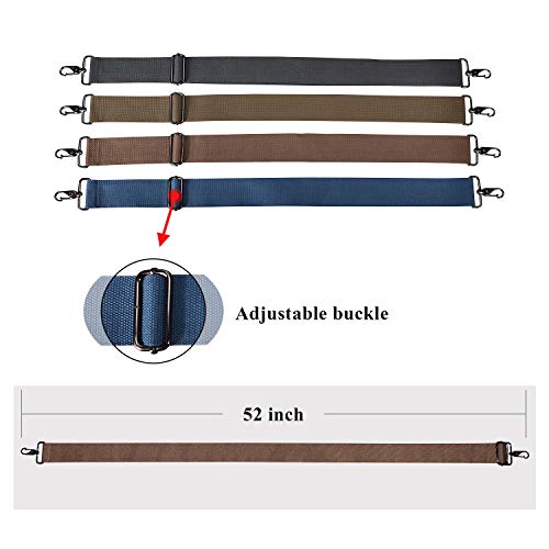 Witzman Replacement Shouloder Strap For Travel Luggage Adjustable Bag Strap (Wjd01 Brown) #TOP1