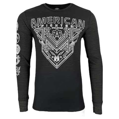 American Fighter Men's Thermal Shirt Bellemont XL Black Cover