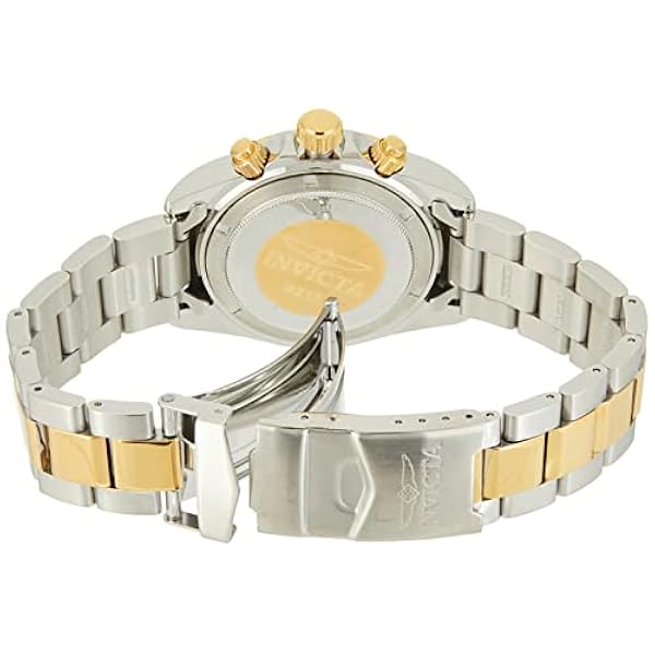 Invicta 9212 Speedway unisex armbandsur rostfritt stål kvarts silver urtavla