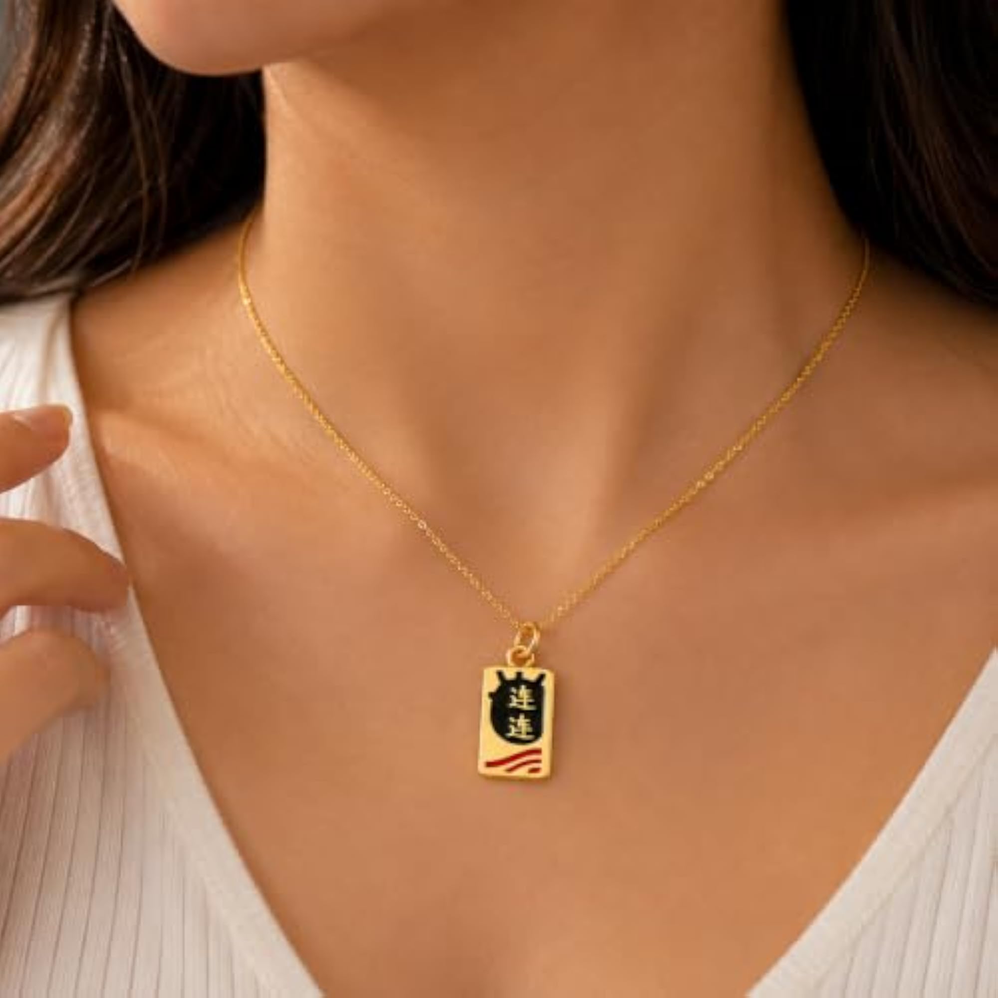 Women's 925 Sterling Silver Good Luck Charm Pendant