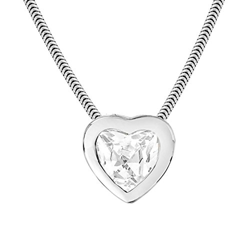 Cadena con colgante de plata de mujer para regalo de aniversario