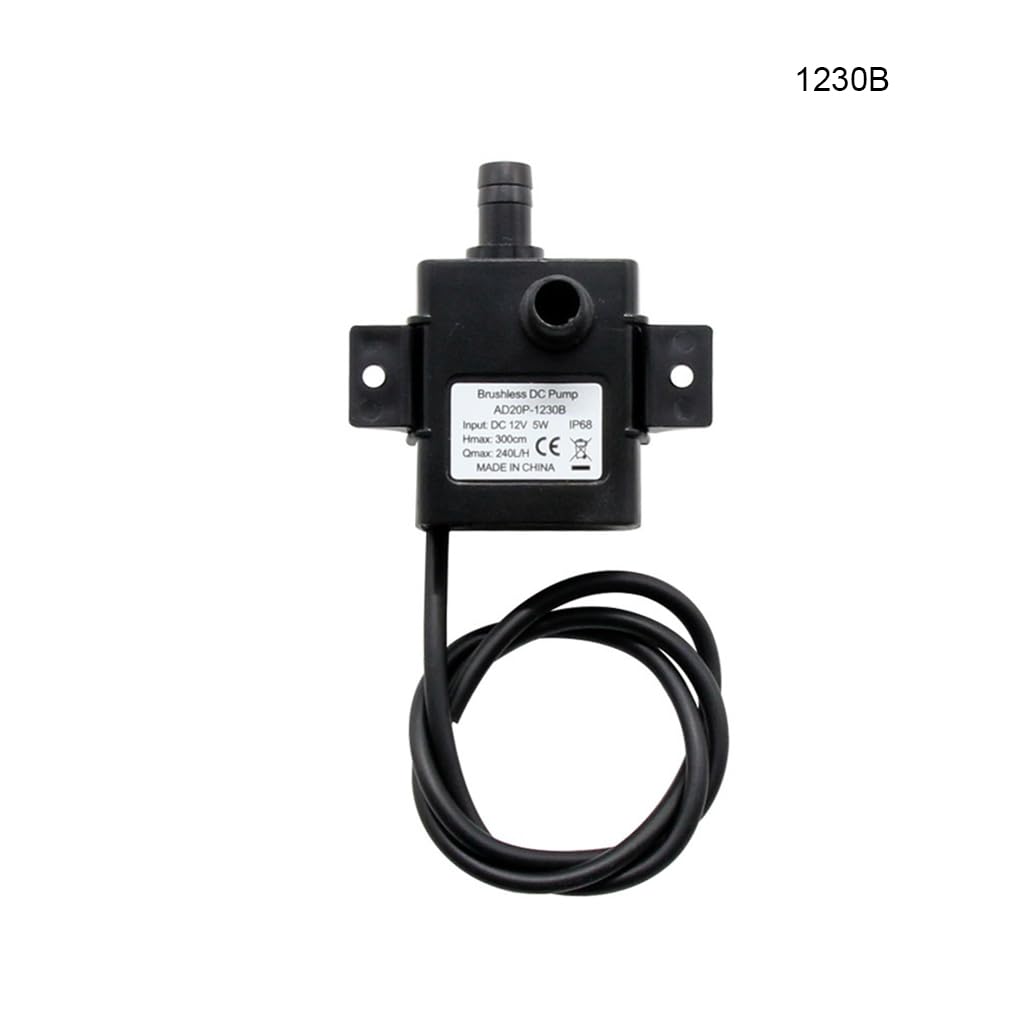 Geardeangloow 10 zestaw DC 12 V pompa chłodząca woda zamiennik DIY akcesoria chłodzące wodoodporne PC bezszczotkowe pompy komponent komputerowy modyfikacja styl 2