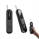 AORDERN Anti-Spy Hidden Camera Detector 6-in-1, GPS Tracker & Bug Detector, RF Signal Scanner, Rechargeable Privacy Protector for Travel, Hotel, Home, Office & Car (Black)