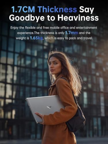 Image of Laptop, 2026 New Laptop Computer with Intel Twin Lake N150 Processor(Up to 3.6GHz), 16GB RAM 512GB NVMe SSD, 15.6 inch FHD Display, Windοws 11 /Student /Business Laptop, HDMI, USB3.2, Long Battery Life
