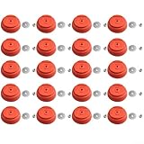 Verstellbare Kunststoffabdeckung für Rasentrimmer, mit Schutzbeschlägen für erhöhte Haltbarkeit und einfachen Austausch (20 Sets)