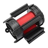 ARTSEWPLY Teleskopische Absperrband Rot PVC Warnband Einziehbar Schnelle Montage für Personenleitsystem Sicherheitsabsperrung Warteschlangenmanagement