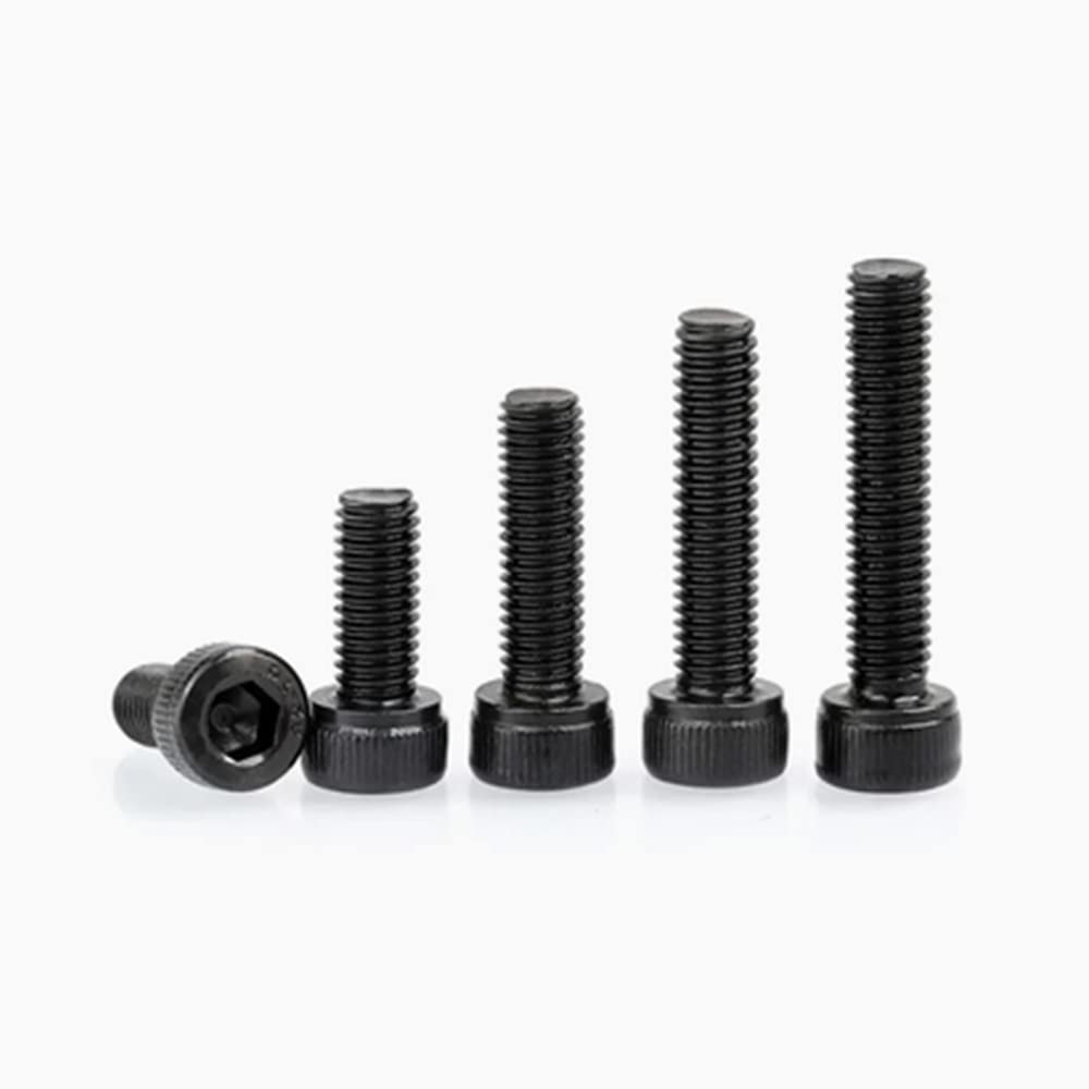 Black 316 Stainless Steel Hex Socket Bolts Cap Head Screw M3 M4 M5 M6 M8 M10 M12 (M8 x 65mm,2)