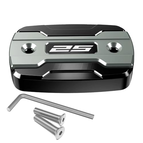 Couvercle de réservoir liquide de frein Yamaha MT-25 YZF R25 pour remplacer la pièce usée gris