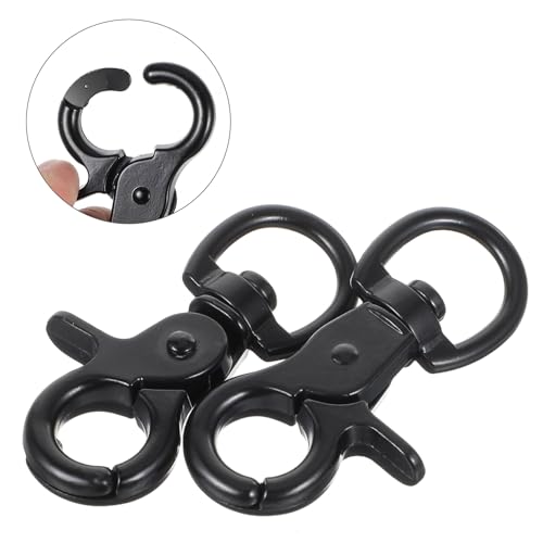 Edelstahl Karabinerhaken mit Drehgelenk, 2 Stück