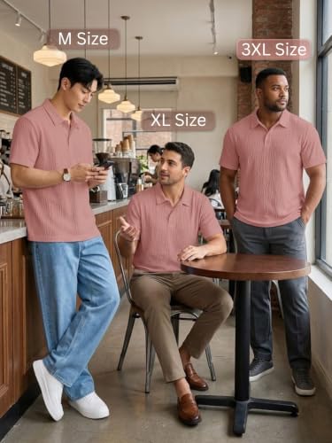 Image of Leriya Fashion Cotton T-Shirt for Men - Soft Breathable Fabric | Regular Fit Half Sleeve Collar Tee for Summer Casual Wear (Available in Plus Size)