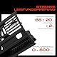 Frankberg Lüftungsgitter Abdeckung Hinten Schwarz Kompatibel mit 5er F10 Stufenheck 2009-2016 5er Touring F11 Kombi 2009-2017 Replace# 64229158312