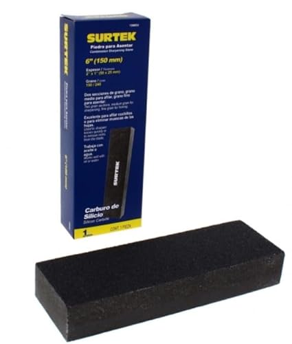 MAXPERKX 6" Knife Sharpening Stone Dual Side Fine Medium Grit Sharpener Whetstone Double Sided Blade Cutlery Combination Wet Chisel Tool 150/240 Grain 150mm 4 MAXPERKX 6" Knife Sharpening Stone Dual Side Fine Medium Grit Sharpener Whetstone Double Sided Blade Cutlery Combination Wet Chisel Tool 150/240 Grain 150mm - Image 4