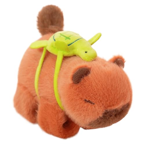 Pulsera de juguete de tela Kabybara - peluche rápido, pulsera de juguete, peluche para niños | Juguete de peluche abrazos de 25 cm con diseño Capybara, pulsera animal dulce para ra