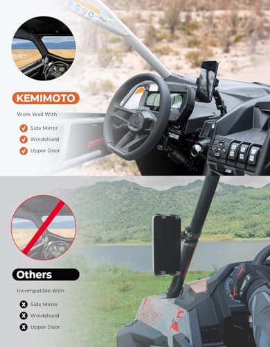 Support téléphone Maverick X3 : fixation anti-vibration et orientable à 360° - 4